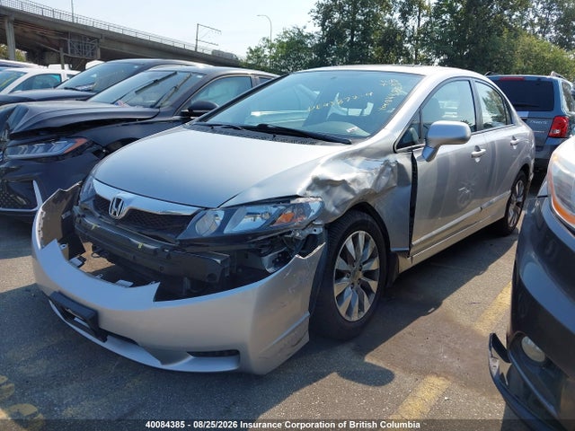 Aukcja sprzedaży 2010 Honda Civic Exl, vin: 2HGFA1F05AH016486, numer aukcji: 40084385