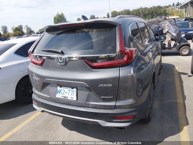 Aukcja sprzedaży 2022 Honda Cr-v Sport, vin: 2HKRW2H41NH219178, numer aukcji: 40084205