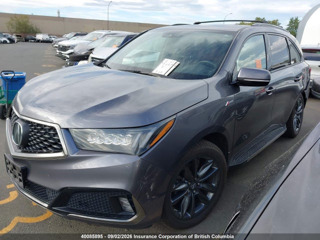 40085895 :رقم المزاد ، 5J8YD4H01KL804409 vin ، 2019 Acura Mdx A-spec مزاد بيع