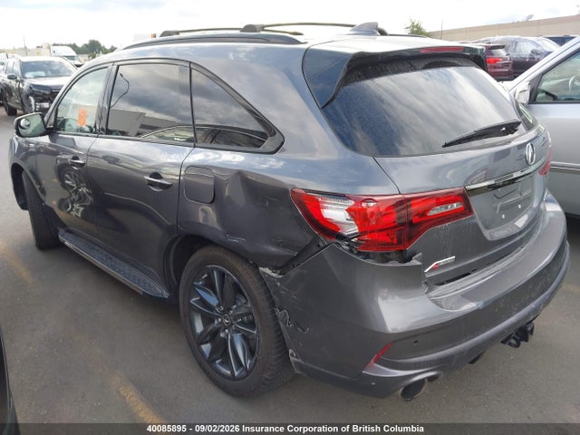 40085895 :رقم المزاد ، 5J8YD4H01KL804409 vin ، 2019 Acura Mdx A-spec مزاد بيع
