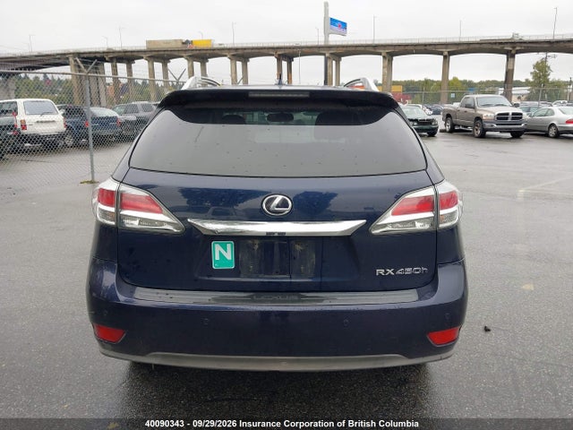 Auction sale of the 2015 Lexus Rx 450h, vin: 2T2BC1BA9FC006465, lot number: 40090343