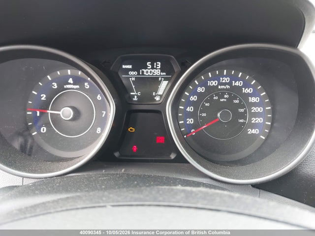 Aukcja sprzedaży 2013 Hyundai Elantra Gls/limited, vin: 5NPDH4AE4DH227647, numer aukcji: 40090345