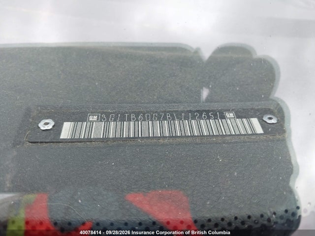 Продажа на аукционе авто 2011 Chevrolet Aveo Ls, vin: 3G1TB6DG7BL112651, номер лота: 40078414