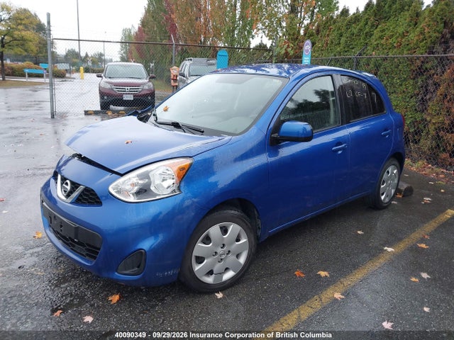 Продажа на аукционе авто 2016 Nissan Micra, vin: 3N1CK3CP2GL236957, номер лота: 40090349