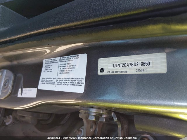 2011 Jeep Patriot მანქანა იყიდება აუქციონზე, vin: 1J4NT2GA7BD219650, აუქციონის ნომერი: 40085264
