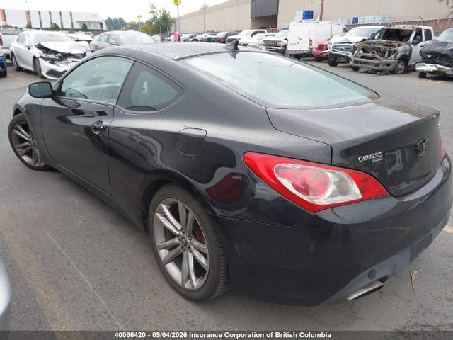 40086420 :رقم المزاد ، KMHHU6KH8BU060354 vin ، 2011 Hyundai Genesis Coupe 3.8l مزاد بيع