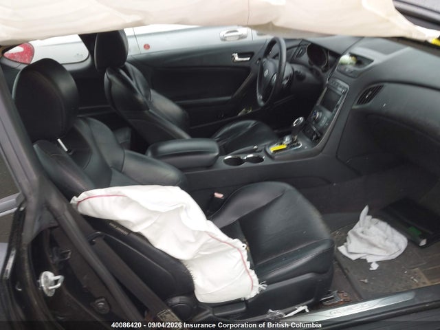 40086420 :رقم المزاد ، KMHHU6KH8BU060354 vin ، 2011 Hyundai Genesis Coupe 3.8l مزاد بيع