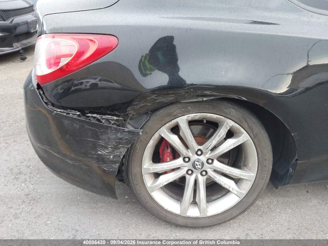 40086420 :رقم المزاد ، KMHHU6KH8BU060354 vin ، 2011 Hyundai Genesis Coupe 3.8l مزاد بيع