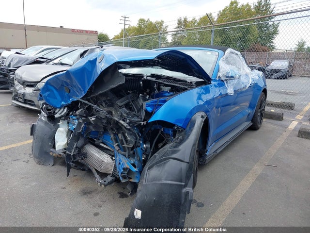 2021 Ford Mustang Ecoboost Premium მანქანა იყიდება აუქციონზე, vin: 1FATP8UH5M5107454, აუქციონის ნომერი: 40090352