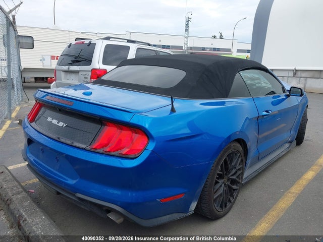 2021 Ford Mustang Ecoboost Premium მანქანა იყიდება აუქციონზე, vin: 1FATP8UH5M5107454, აუქციონის ნომერი: 40090352