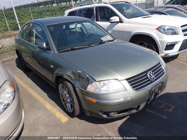 Aukcja sprzedaży 2003 Volkswagen Passat Gls, vin: WVWPD23B13P458296, numer aukcji: 40084587