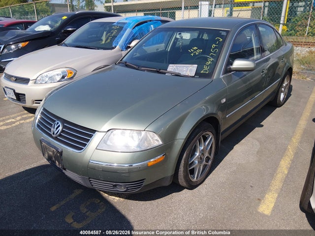 Aukcja sprzedaży 2003 Volkswagen Passat Gls, vin: WVWPD23B13P458296, numer aukcji: 40084587