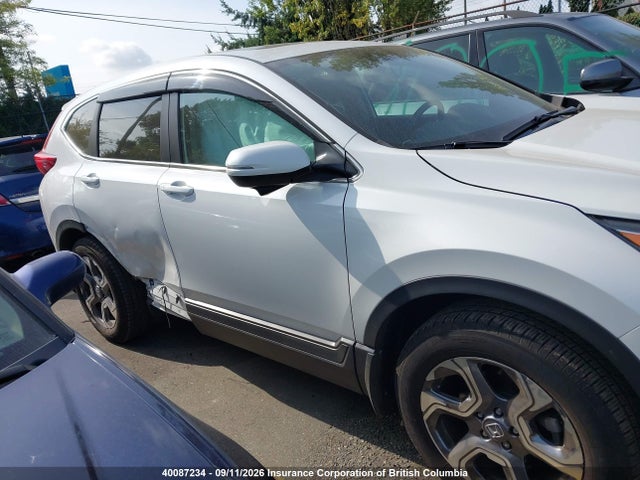 40087234 :رقم المزاد ، 2HKRW2H83KH152291 vin ، 2019 Honda Cr-v Exl مزاد بيع