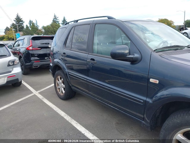Aukcja sprzedaży 2000 Mercedes-benz Ml 430 4matic, vin: 4JGAB72E4YA172680, numer aukcji: 40090360