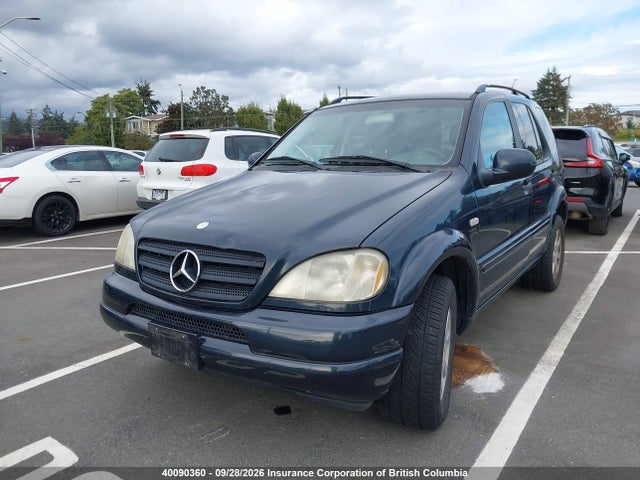 Aukcja sprzedaży 2000 Mercedes-benz Ml 430 4matic, vin: 4JGAB72E4YA172680, numer aukcji: 40090360