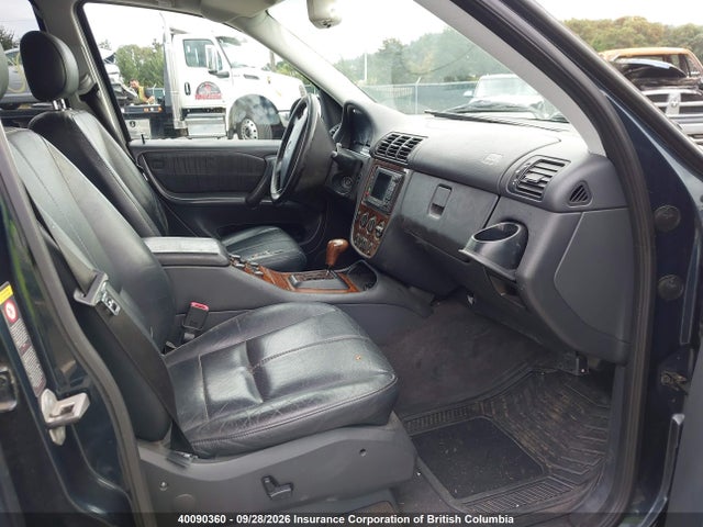 Aukcja sprzedaży 2000 Mercedes-benz Ml 430 4matic, vin: 4JGAB72E4YA172680, numer aukcji: 40090360