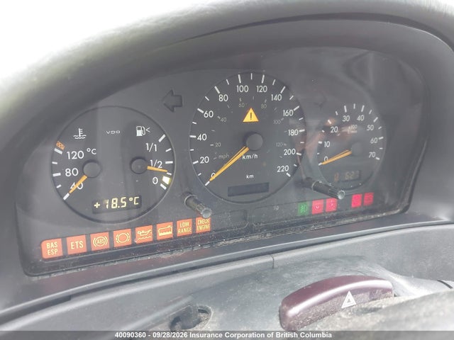 Aukcja sprzedaży 2000 Mercedes-benz Ml 430 4matic, vin: 4JGAB72E4YA172680, numer aukcji: 40090360