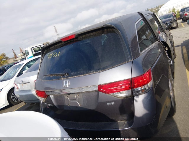 Aukcja sprzedaży 2016 Honda Odyssey Se, vin: 5FNRL5H3XGB504089, numer aukcji: 40090331