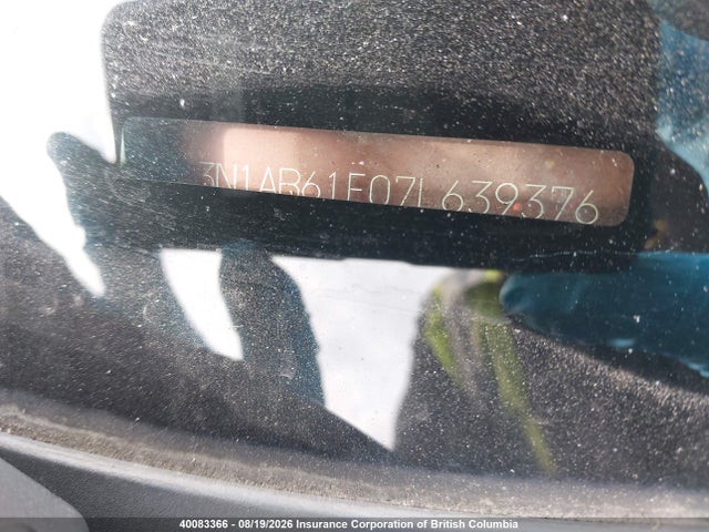 Продаж на аукціоні авто 2007 Nissan Sentra 2.0/2.0s/2.0sl, vin: 3N1AB61E07L639376, номер лоту: 40083366