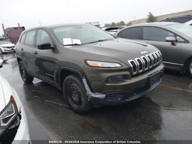 2014 Jeep Cherokee Sport მანქანა იყიდება აუქციონზე, vin: 1C4PJLAB3EW321547, აუქციონის ნომერი: 40090376