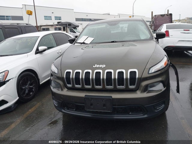 2014 Jeep Cherokee Sport მანქანა იყიდება აუქციონზე, vin: 1C4PJLAB3EW321547, აუქციონის ნომერი: 40090376