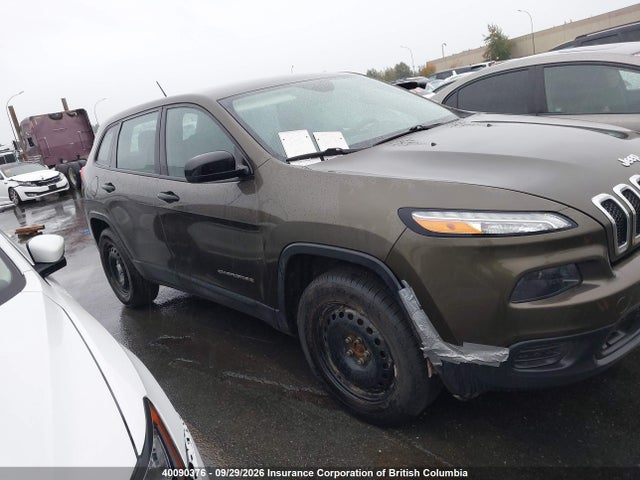 2014 Jeep Cherokee Sport მანქანა იყიდება აუქციონზე, vin: 1C4PJLAB3EW321547, აუქციონის ნომერი: 40090376