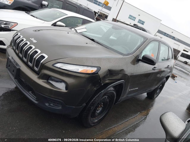 2014 Jeep Cherokee Sport მანქანა იყიდება აუქციონზე, vin: 1C4PJLAB3EW321547, აუქციონის ნომერი: 40090376