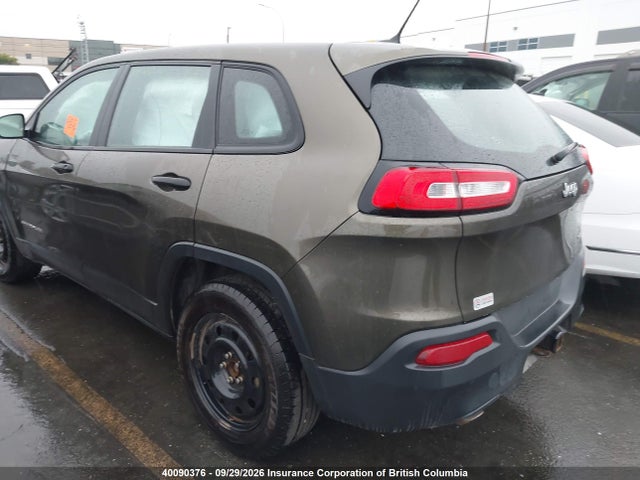 2014 Jeep Cherokee Sport მანქანა იყიდება აუქციონზე, vin: 1C4PJLAB3EW321547, აუქციონის ნომერი: 40090376
