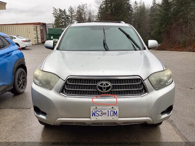 2009 Toyota Highlander Hybrid მანქანა იყიდება აუქციონზე, vin: JTEEW41AX92036455, აუქციონის ნომერი: 40090377