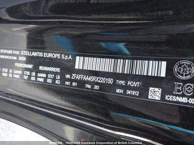Fiat 500e Red 2024 ZFAFFAA45RX220150 Image 9