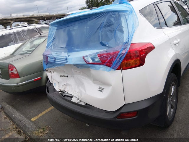 Продажа на аукционе авто 2015 Toyota Rav4 Xle, vin: 2T3RFREV4FW280024, номер лота: 40087507