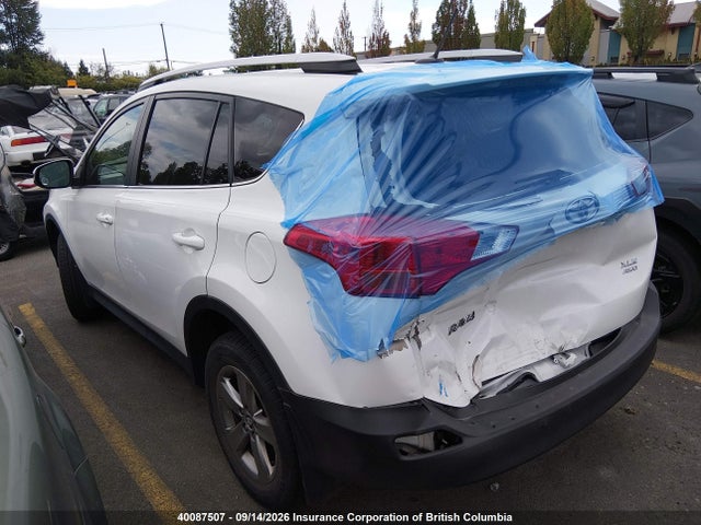 Продажа на аукционе авто 2015 Toyota Rav4 Xle, vin: 2T3RFREV4FW280024, номер лота: 40087507