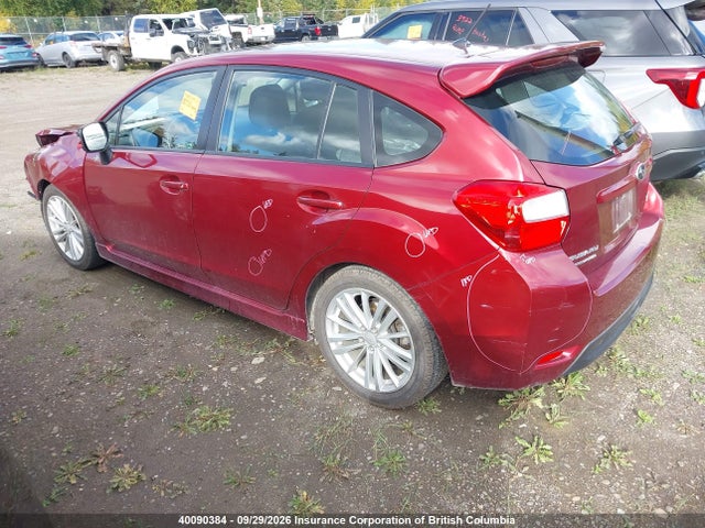 Aukcja sprzedaży 2012 Subaru Impreza 2.0i Touring Package, vin: JF1GPAD68CG222172, numer aukcji: 40090384