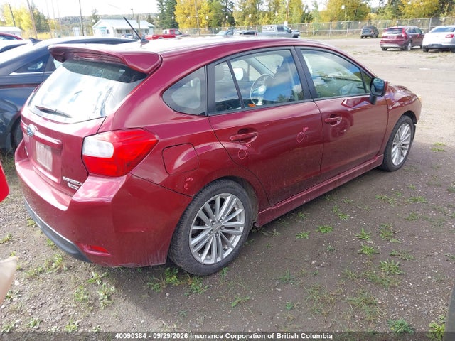 Aukcja sprzedaży 2012 Subaru Impreza 2.0i Touring Package, vin: JF1GPAD68CG222172, numer aukcji: 40090384