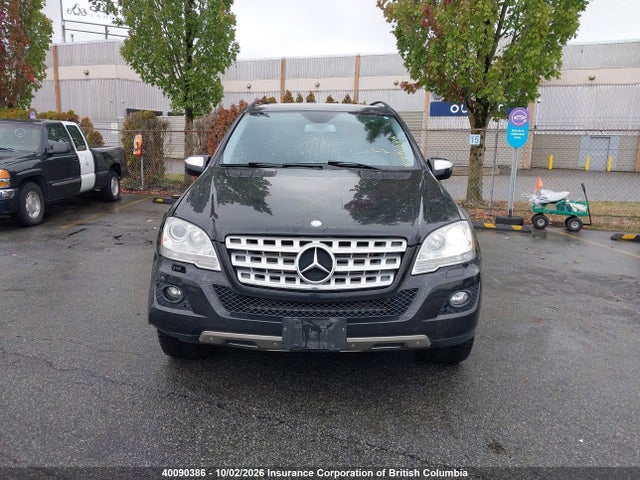 2009 Mercedes-benz Ml მანქანა იყიდება აუქციონზე, vin: 4JGBB25E09A515196, აუქციონის ნომერი: 40090386
