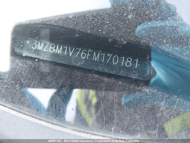 Продажа на аукционе авто 2015 Mazda 3 Touring, vin: 3MZBM1V76FM170181, номер лота: 40087104