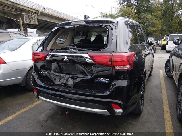 40087414 :رقم المزاد ، JA4J24A59JZ611975 vin ، 2018 Mitsubishi Outlander Se/gt مزاد بيع