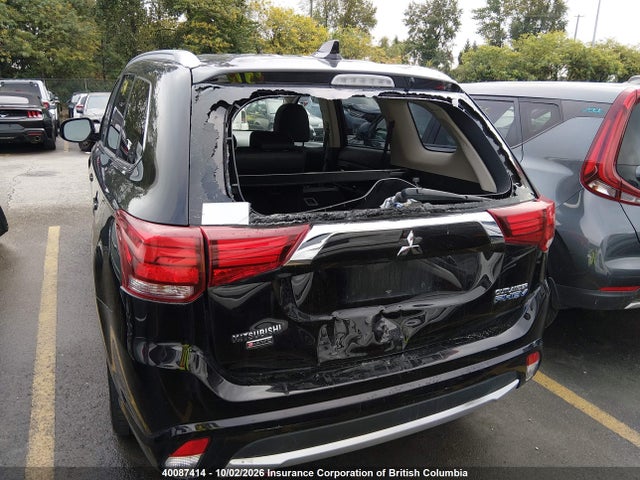 40087414 :رقم المزاد ، JA4J24A59JZ611975 vin ، 2018 Mitsubishi Outlander Se/gt مزاد بيع