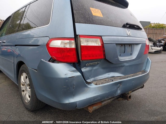 40090397 :رقم المزاد ، 5FNRL38476B500707 vin ، 2006 Honda Odyssey Ex مزاد بيع