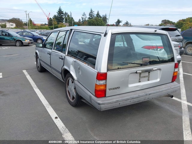 40090399 :رقم المزاد ، YV1FX8854L3285299 vin ، 1990 Volvo 740 مزاد بيع