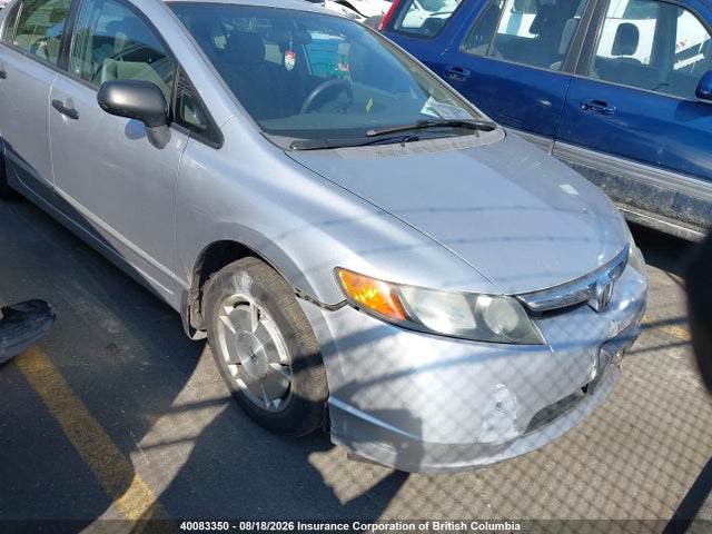 Aukcja sprzedaży 2008 Honda Civic Dx-g, vin: 2HGFA16478H113217, numer aukcji: 40083350