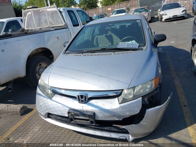 Aukcja sprzedaży 2008 Honda Civic Dx-g, vin: 2HGFA16478H113217, numer aukcji: 40083350