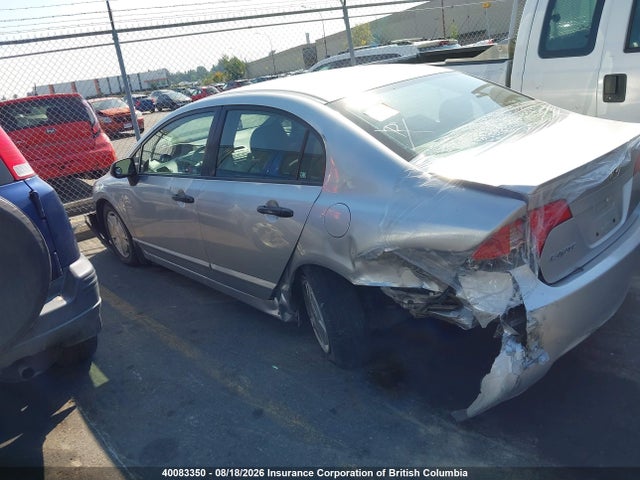 Aukcja sprzedaży 2008 Honda Civic Dx-g, vin: 2HGFA16478H113217, numer aukcji: 40083350