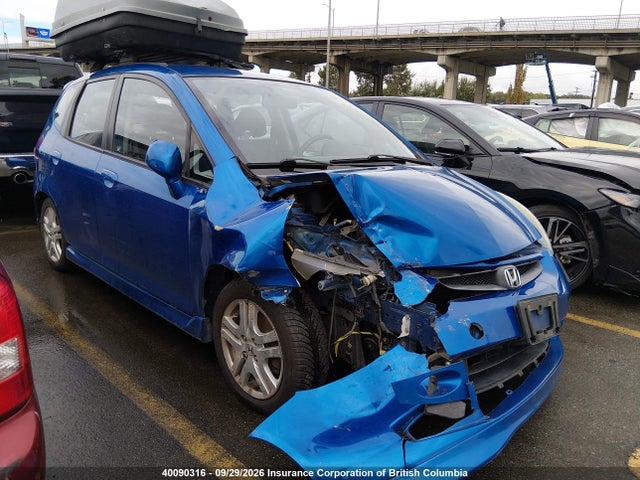 Aukcja sprzedaży 2007 Honda Fit S, vin: JHMGD37607S809977, numer aukcji: 40090316