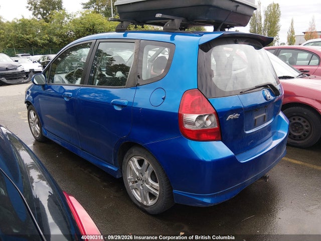 Продаж на аукціоні авто 2007 Honda Fit S, vin: JHMGD37607S809977, номер лоту: 40090316