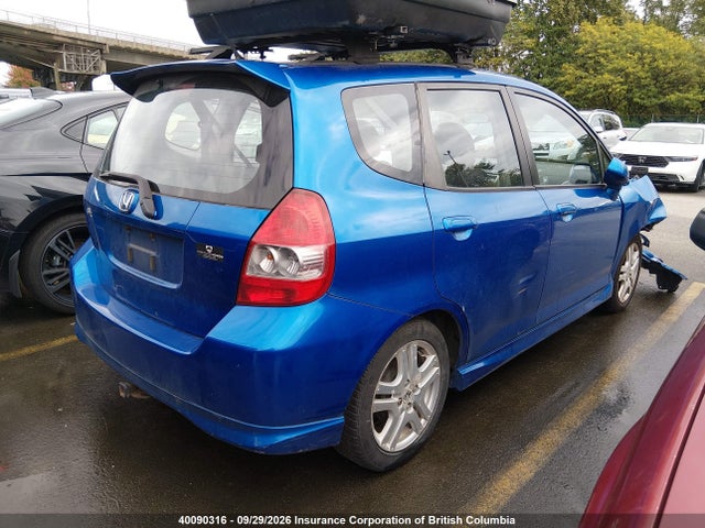 Продаж на аукціоні авто 2007 Honda Fit S, vin: JHMGD37607S809977, номер лоту: 40090316