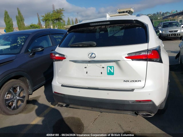 Aukcja sprzedaży 2016 Lexus Nx 200t/base/f Sport, vin: JTJBARBZ4G2095731, numer aukcji: 40084188
