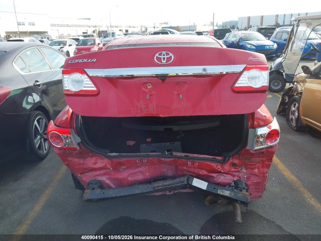 40090415 :رقم المزاد ، 2T1BU4EE6BC742422 vin ، 2011 Toyota Corolla Ce مزاد بيع