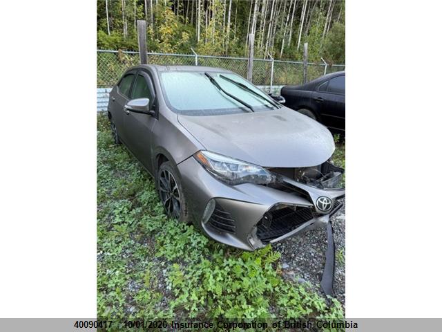 40090417 :رقم المزاد ، 2T1BURHE5HC814406 vin ، 2017 Toyota Corolla L/le/xle/se/xse مزاد بيع