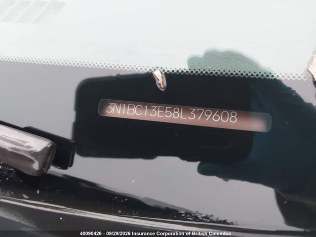 2008 Nissan Versa მანქანა იყიდება აუქციონზე, vin: 3N1BC13E58L379608, აუქციონის ნომერი: 40090426